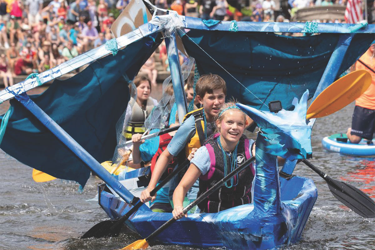 cardboard boat regatta
