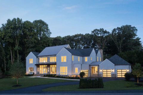 great falls home with white exterior