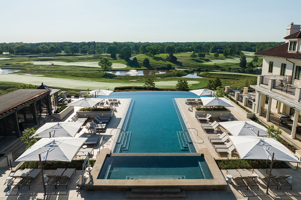 pool at keswick hotel