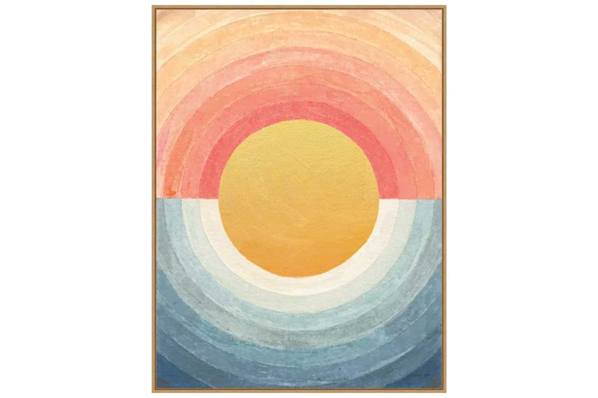 sunset painting
