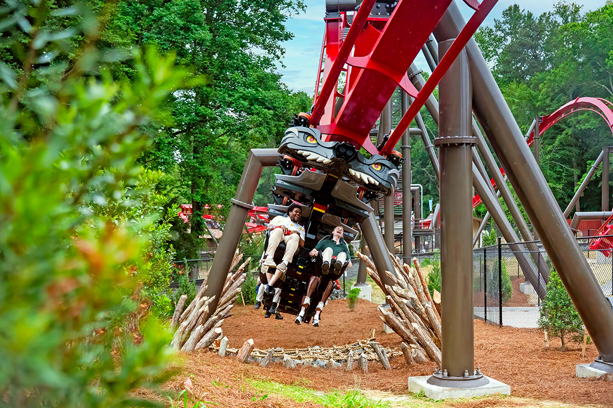 Busch Gardens’ new roller coaster, The Big Bad Wolf: The Wolf's Revenge, opened in May.