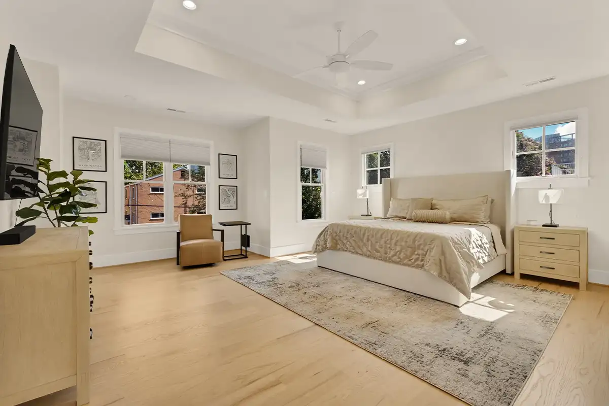 Primary bedroom at 637 21st St. S., Arlington