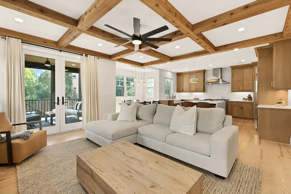 Living room at 637 21st St. S., Arlington