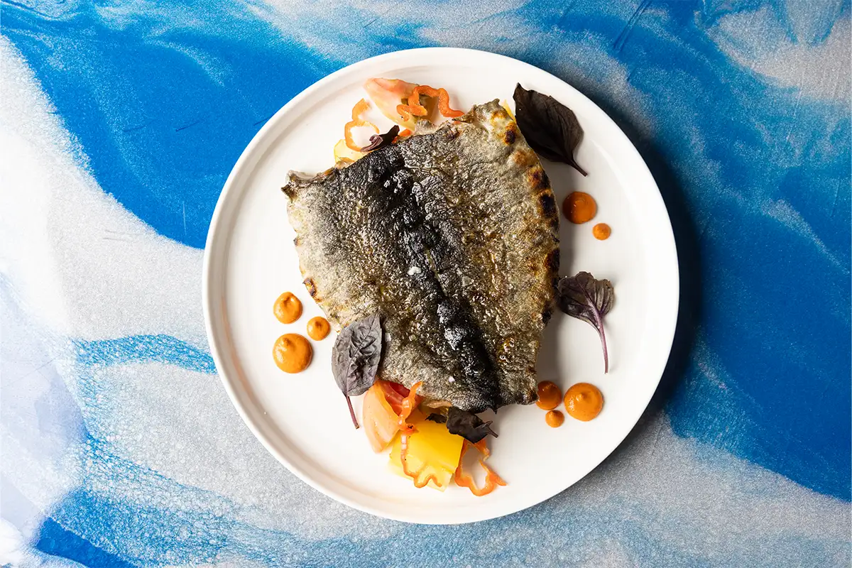 Fish dish at Locavore