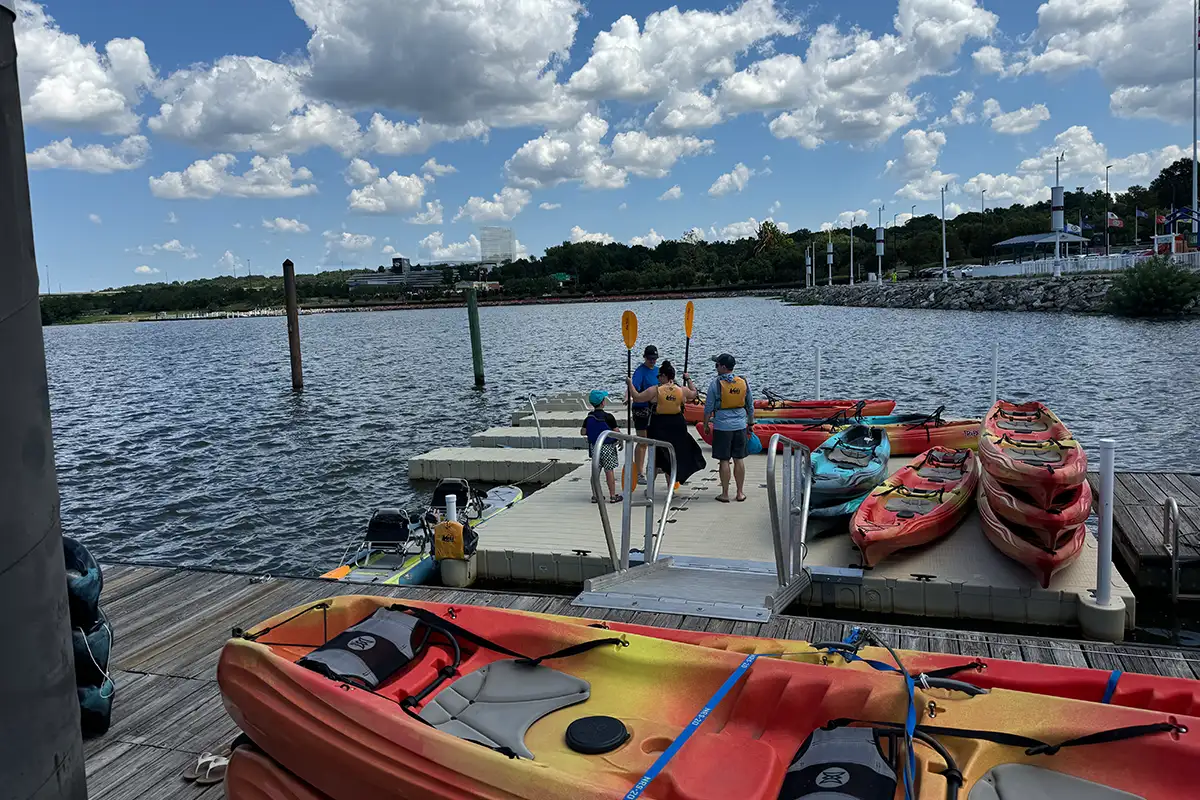 National Harbor kayaks