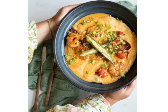 Shrimp and grits at Ms. Peach’s Southern Kitchen