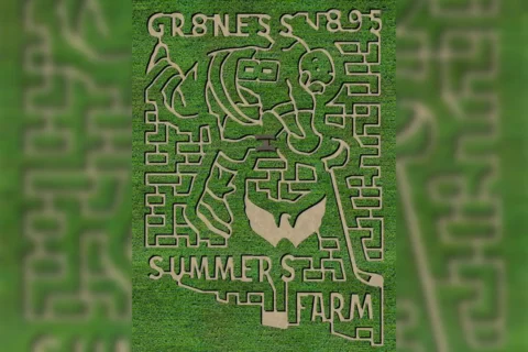 Alex Ovechkin Corn Maze at Summers Farm