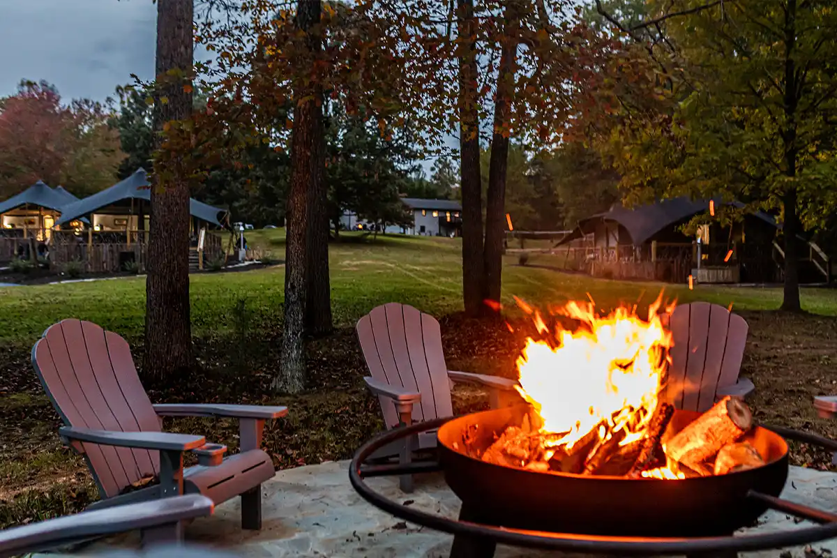 fire pits at karoo resort