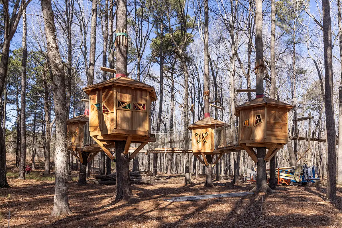 children's treehouse village