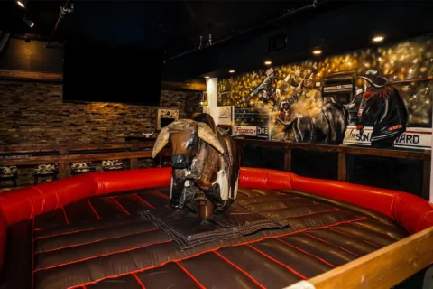 Mechanical bull at BOE