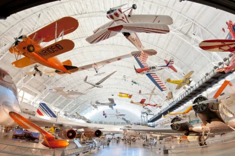 Boeing Aviation Hangar at the Udvar-Hazy Center