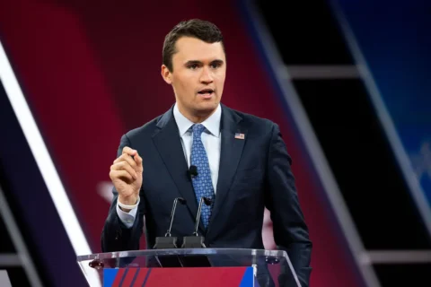 Charlie Kirk, Turning Point USA, speaks during the Conservative Political Action Conference (CPAC) in Oxon Hill in February 2020.