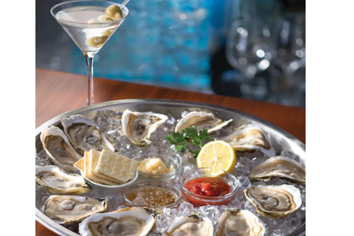oysters at Eddie V's