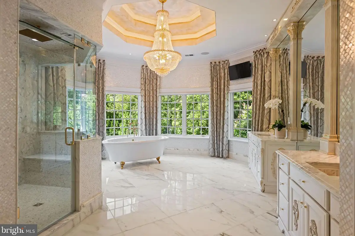 Bathroom at Mine Run estate