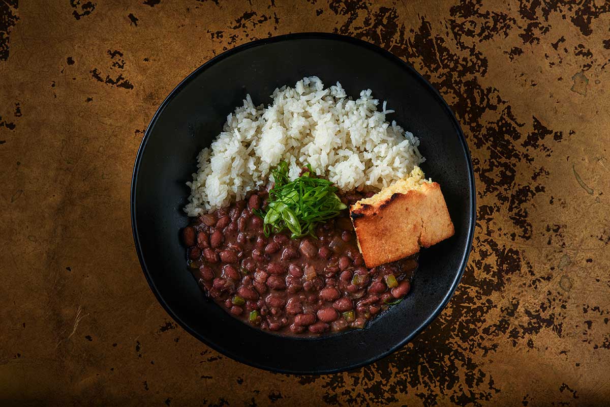 red beans with rice