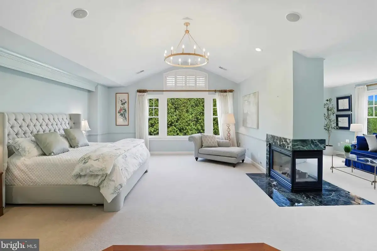 Primary bedroom and sitting room in 3014 Apple Brook Ln. 