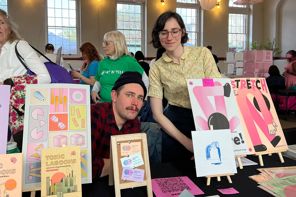 Vendors at the 2024 DC Print Fair