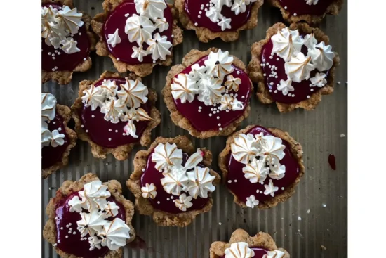 Holiday cookies made in a baking class