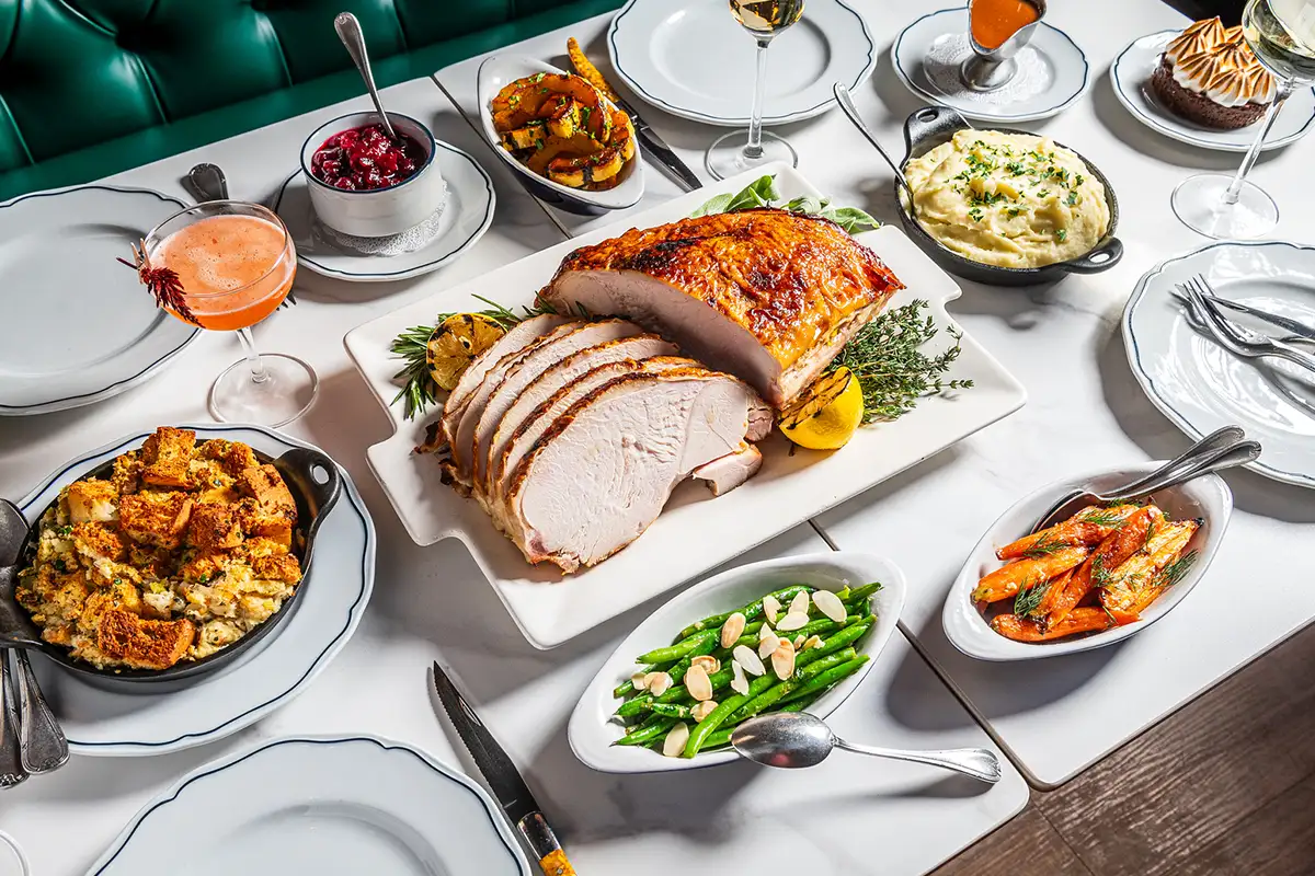 Thanksgiving dinner at Josephine