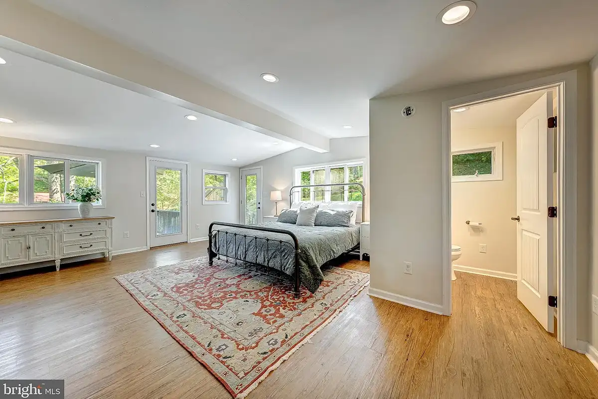 Spacious second floor primary suite at 3225 Sage Rd. 