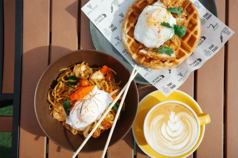 Asian brunch at Tiki Thai