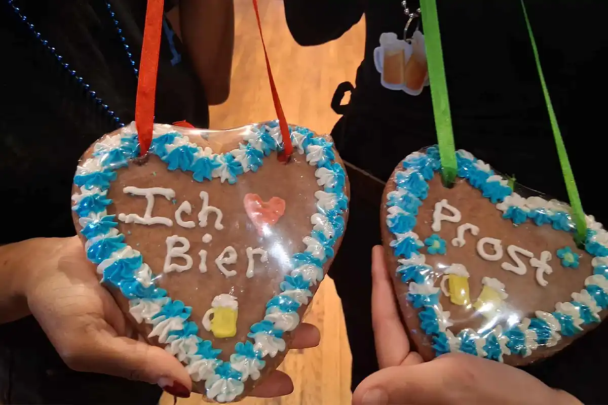 oktoberfest cookies at alpine chef restaurant