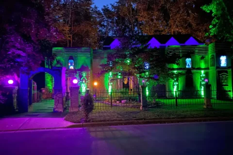 Schmitz Haunted Yard decorations