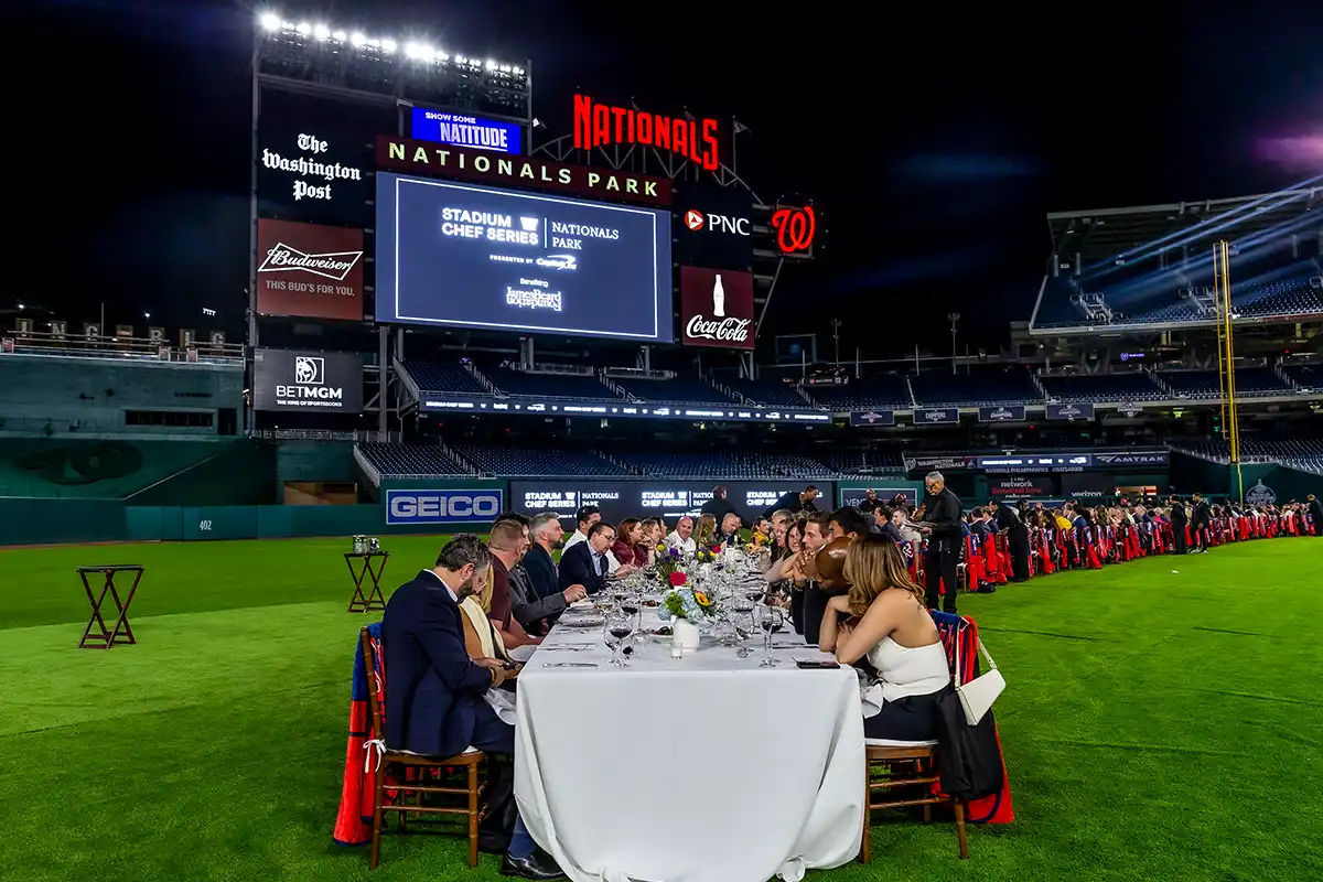 A Five-Course Fine-Dining Experience Is Coming to Nationals Park A Five-Course Fine-Dining Experience Is Coming to Nationals Park