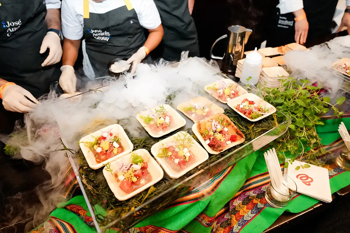 chefs preparing food