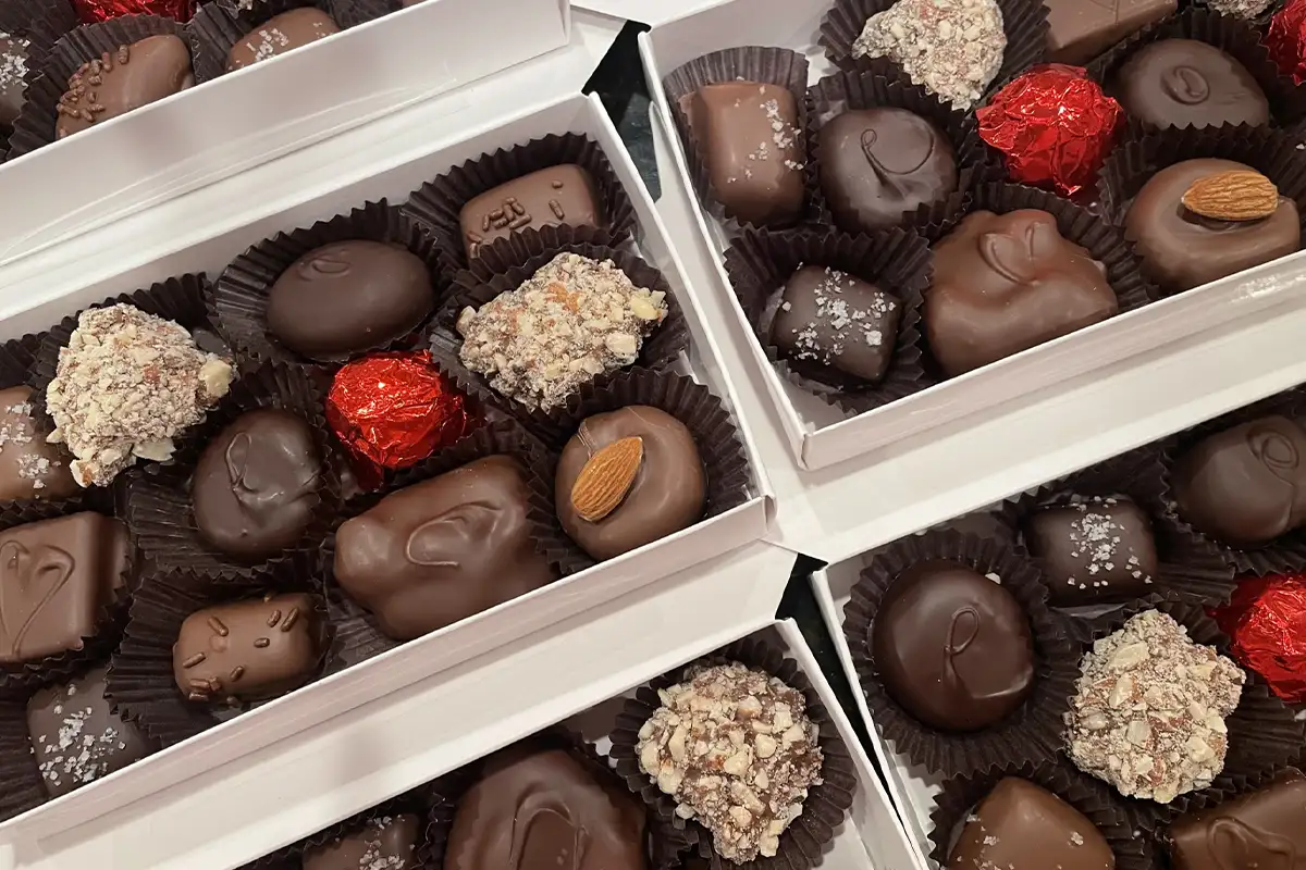 A holiday sampler from Great Scott Chocolates