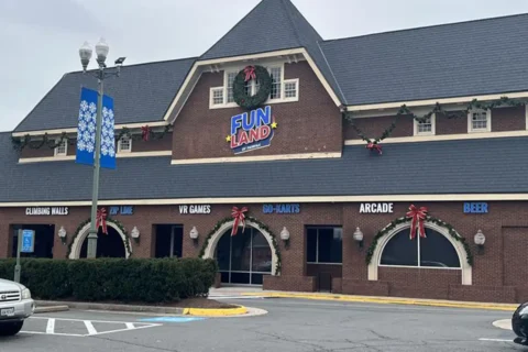 exterior of Fun Land in Centreville