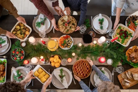 Thanksgiving food