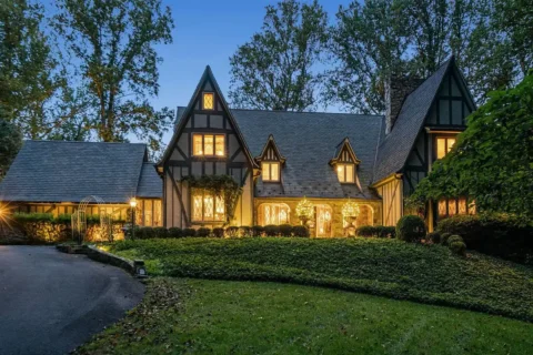10205 Cedar Pond Dr., Vienna exterior at night