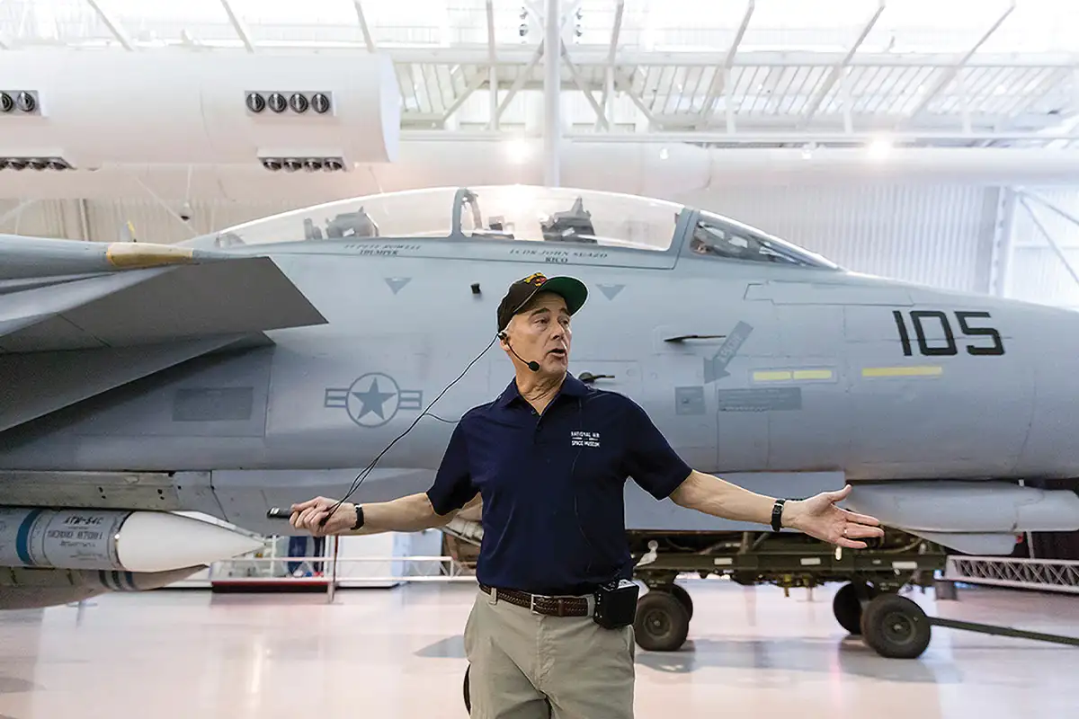 Chris Browne, the Director of the Smithsonian's National Air and Space Museum