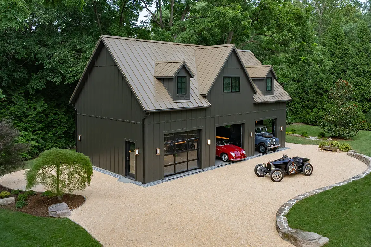 The three-car garage at 576 Innsbruck Ave., Great Falls