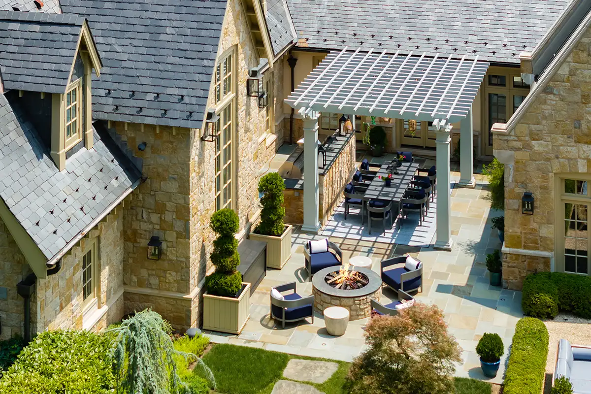 Outdoor seating at 576 Innsbruck Ave., Great Falls