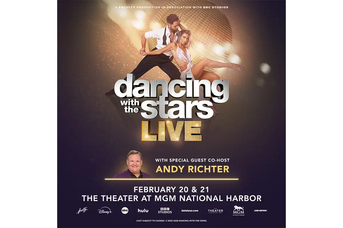 a promo photo for Dancing with the Stars at MGM National Harbor