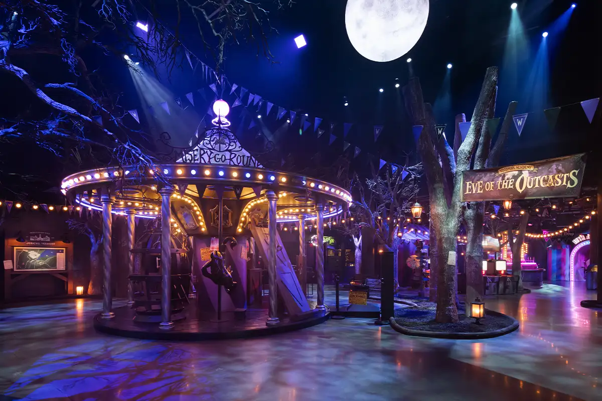 The Wednesday Festival experience at Netflix House Philadelphia