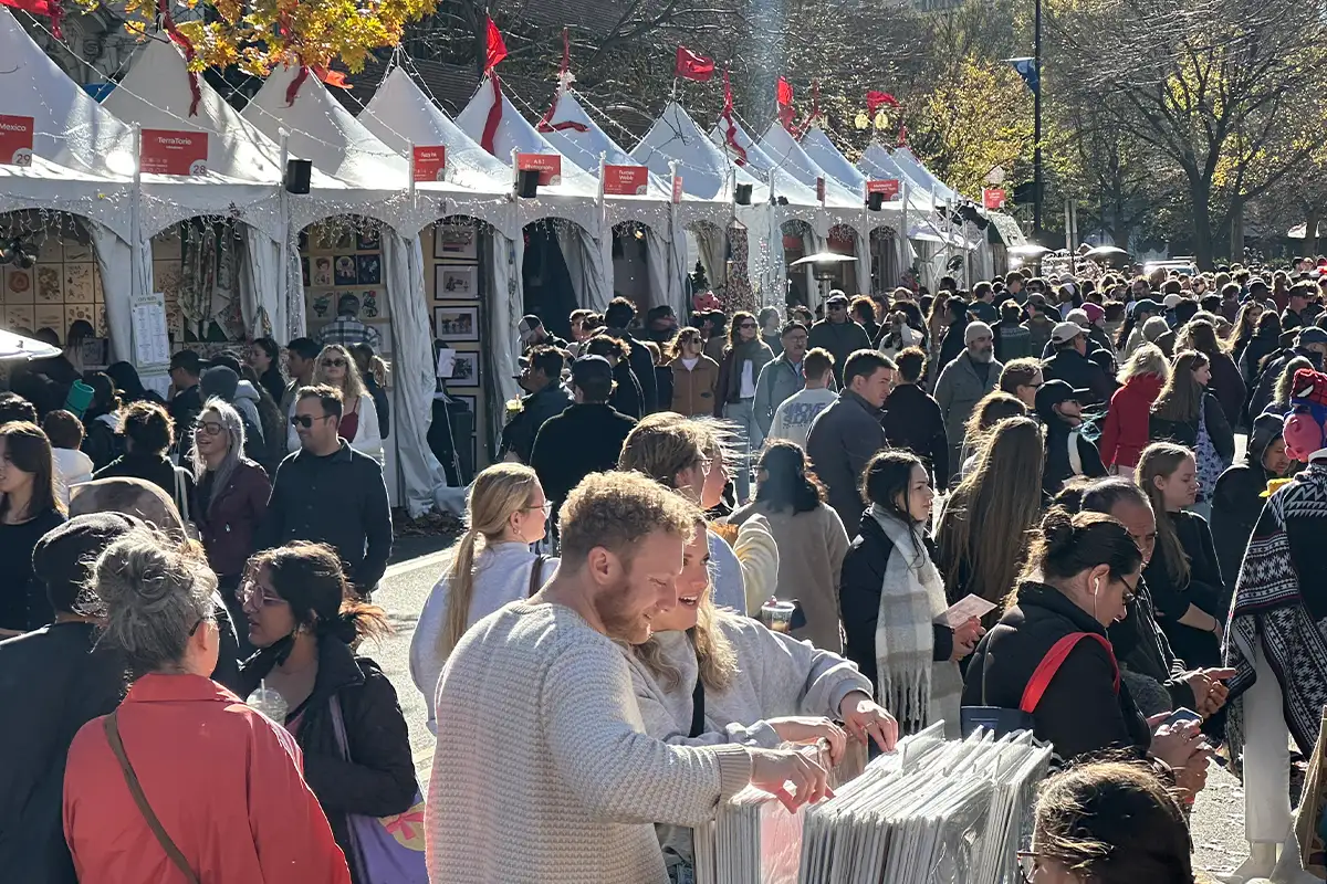 The DC Holiday Market at Dupont Circle