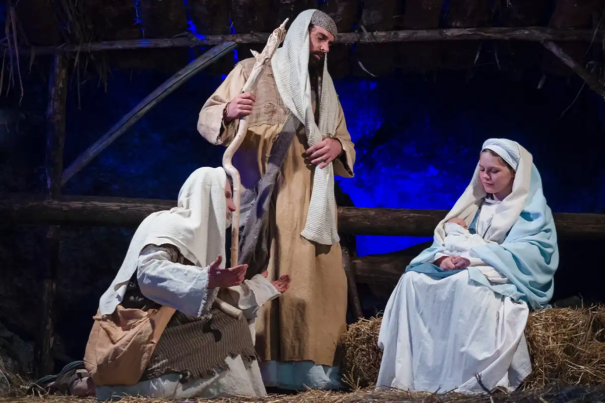 live nativity performance