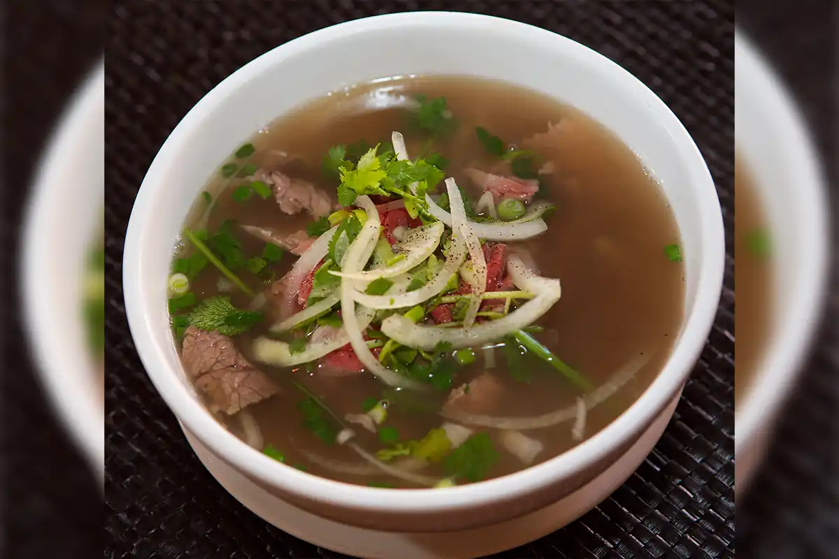 beef pho at Pho Cyclo