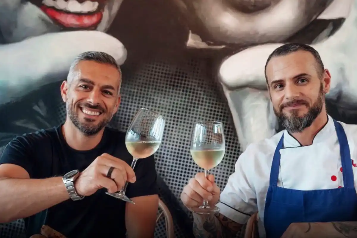 Owners of Stellina Pizzeria, Antonio Matarazzo and Matteo Venini