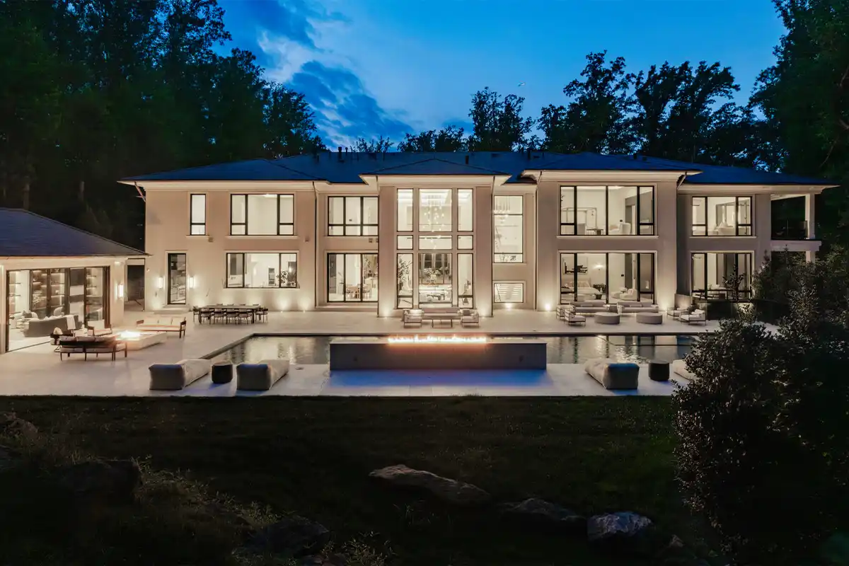 backyard of 6501 Bright Mountain Rd., McLean