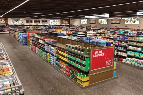 Aldi interior