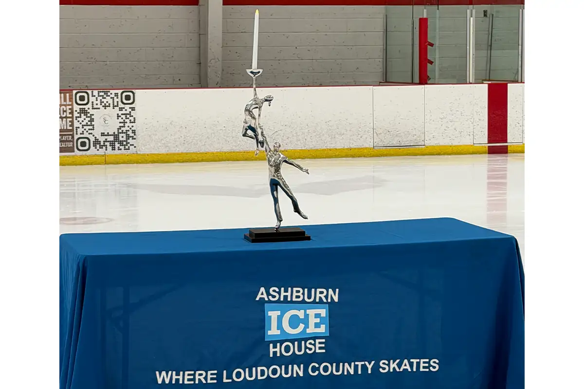 Ashburn Ice House statue