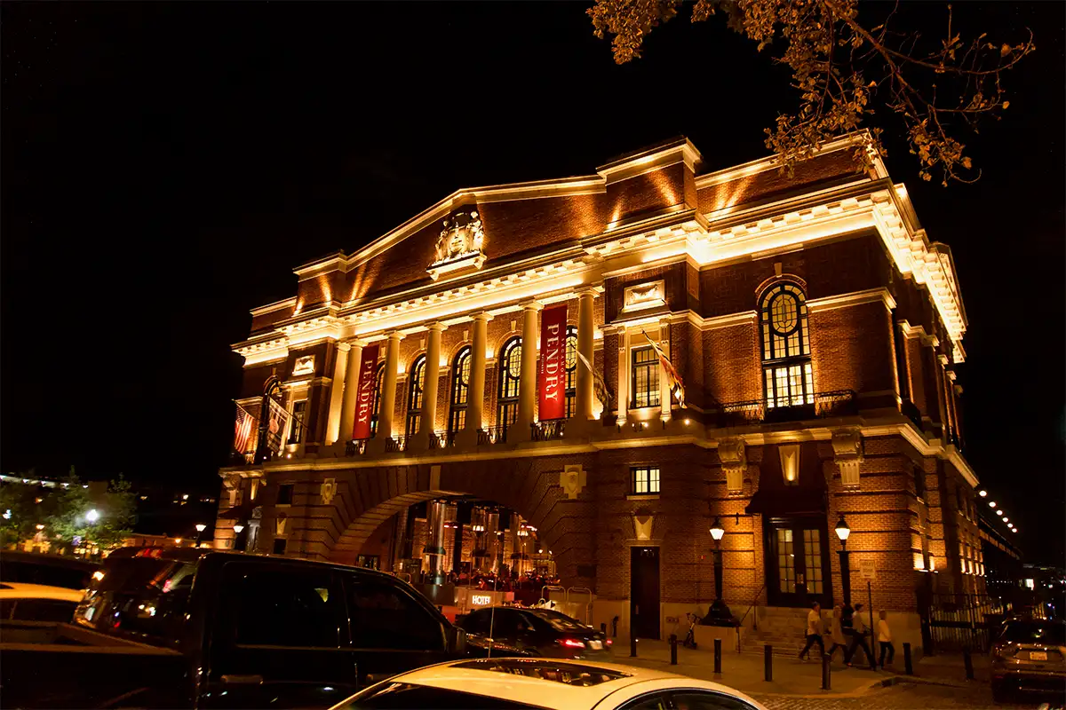 the Pendry Baltimore at night