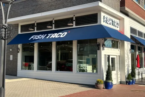 exterior of Fish Taco in Falls Church