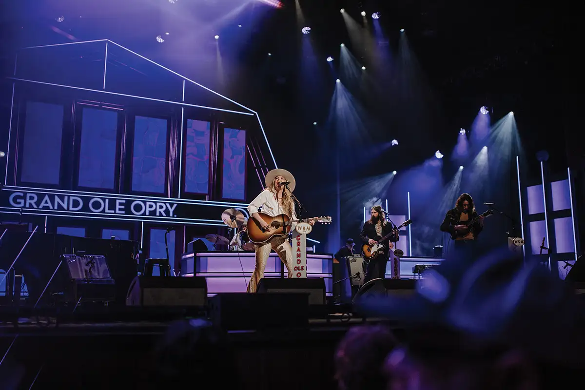 Lainey Wilson at the Grand Ole Opry