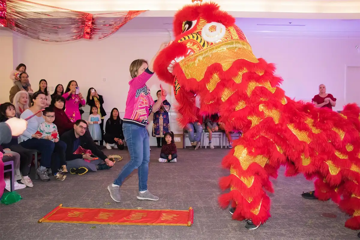 A Lunar New Year celebration at Twin Lakes Gof Course