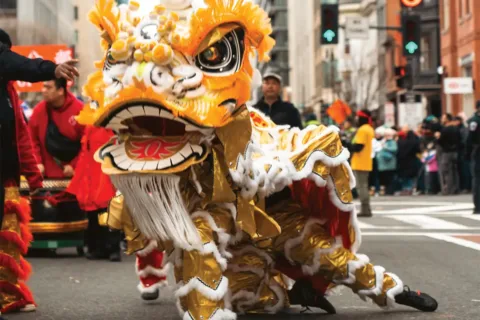 Lunar New Year parade